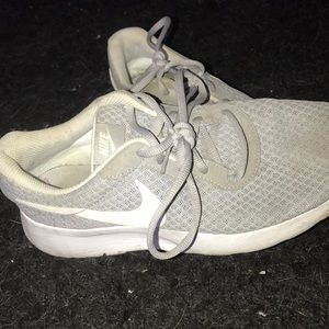 FINAL PRICE Grey Nike gym shoes